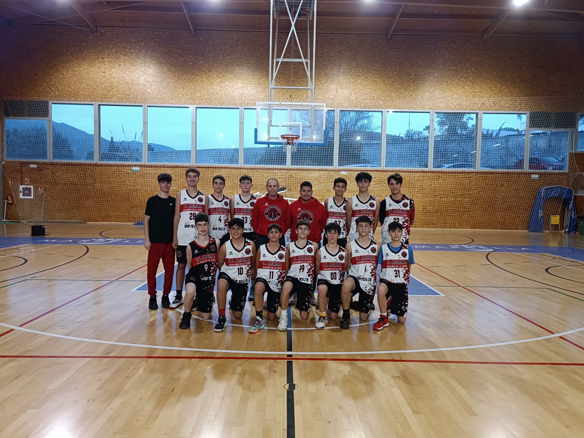 Partidos de los equipos del Club Baloncesto Algazara