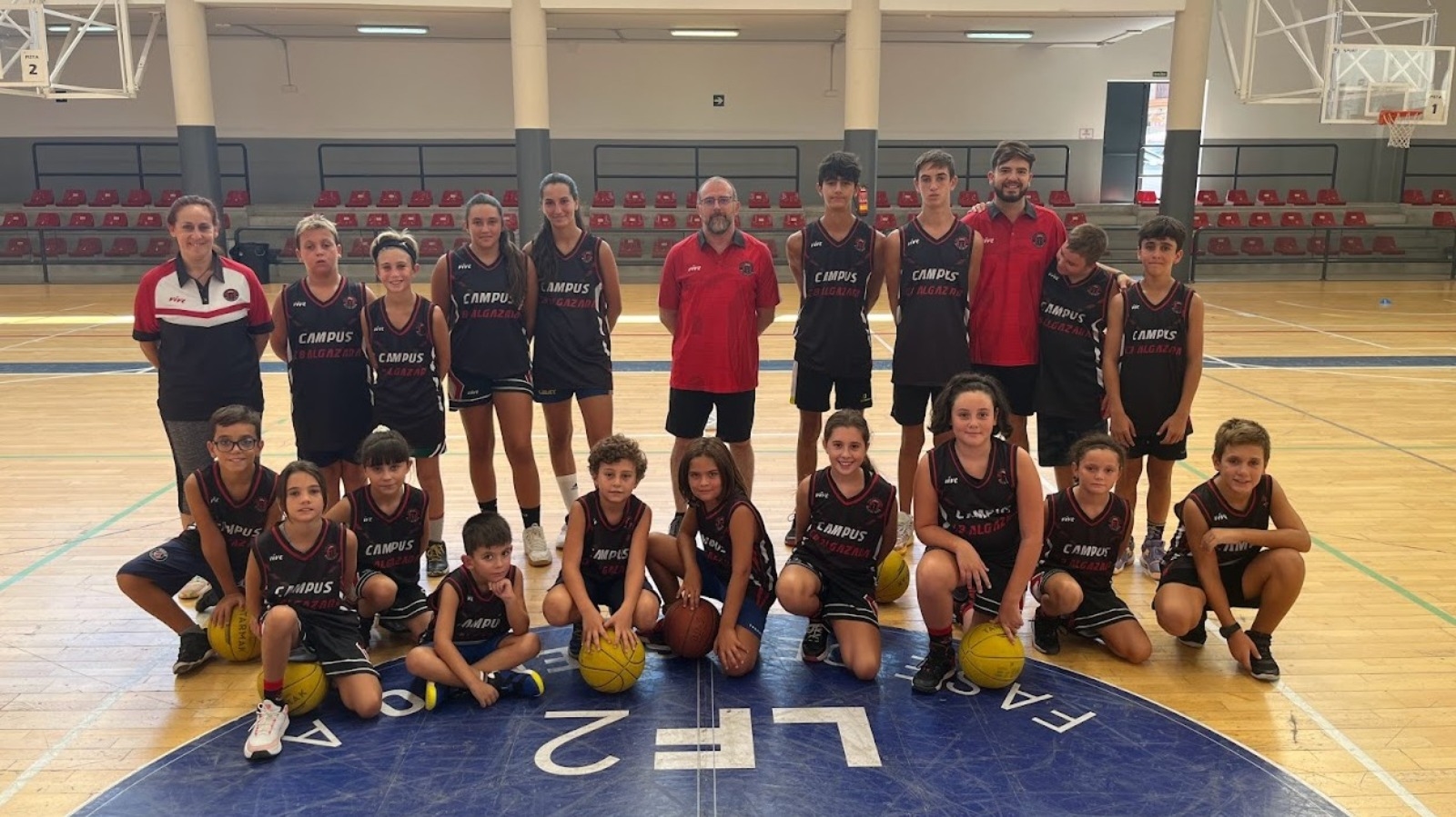 Gran inicio del Campus de Baloncesto ALGAZARA Gran inicio del Campus de Baloncesto ALGAZARA