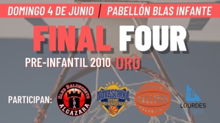 El CB Algazara organiza la Final Four de la Liga Infantil Oro de 1er año