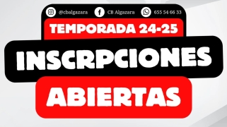 EL CLUB BALONCESTO ALGAZARA TE ESTÁ ESPERANDO